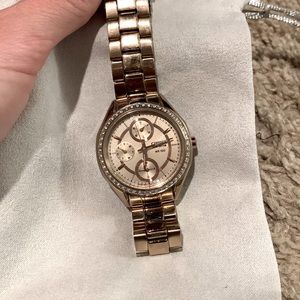Rose Gold Metal Band Citizen Watch
